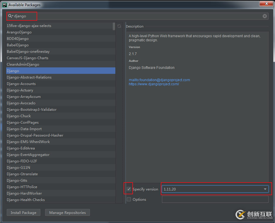 PyCharm 創(chuàng)建指定版本的 Django（超詳圖解教程）