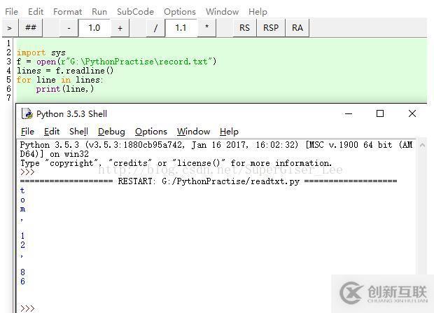 如何利用Python讀取txt文檔的方法