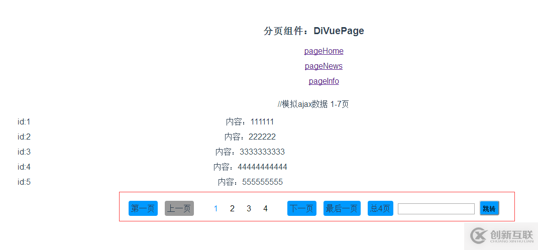 Vue.js分頁組件如何實現(xiàn)diVuePagination