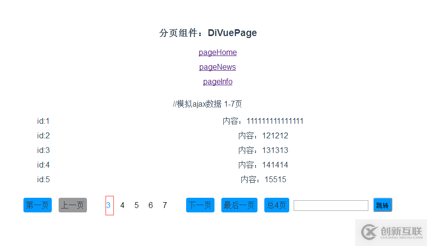 Vue.js分頁組件如何實現(xiàn)diVuePagination