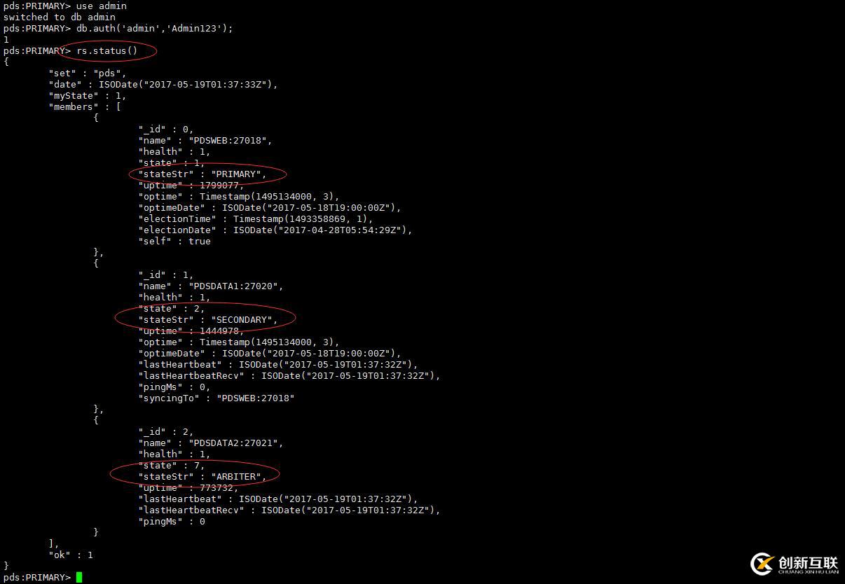 zabbix使用Python實現(xiàn)監(jiān)控MongoDB副本集狀態(tài)