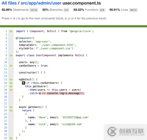 怎么在Angular CLI中進(jìn)行單元測(cè)試