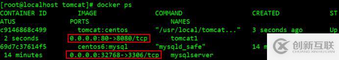 Docker+tomcat+mysql部署商城項目