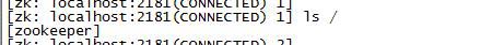 六、zookeeper常見的操作命令