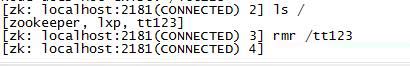 六、zookeeper常見的操作命令