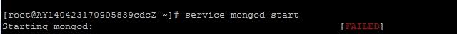CentOS安裝MongoDB后無(wú)法啟動(dòng)服務(wù)的解決辦法