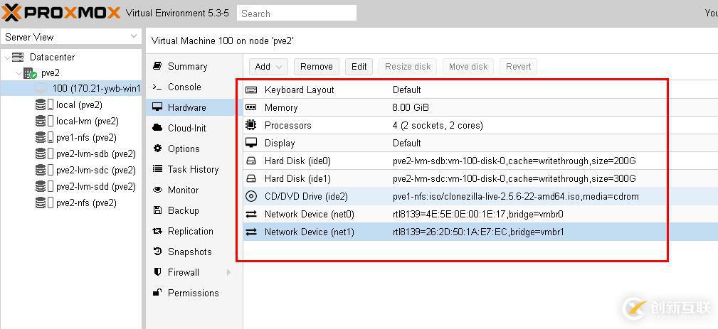 ProxmoxVE 之 V2V遷移（vmware->PVE）