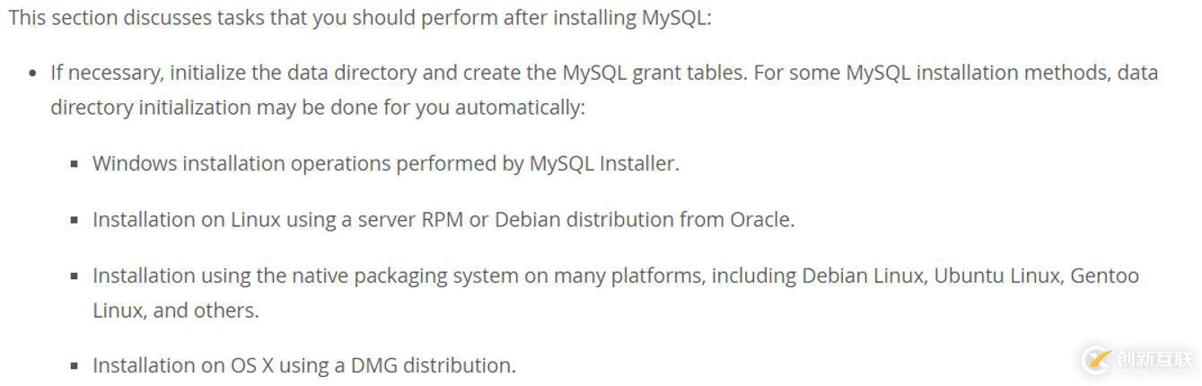 RedHat 7.2上通過(guò)RPM包安裝MySQL 5.7.20的詳細(xì)步驟