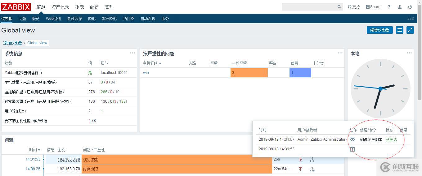 zabbix 添加監(jiān)控項 觸發(fā)器  報警等