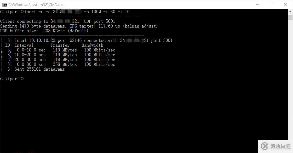 iPerf 測速軟件的參數(shù)介紹和使用