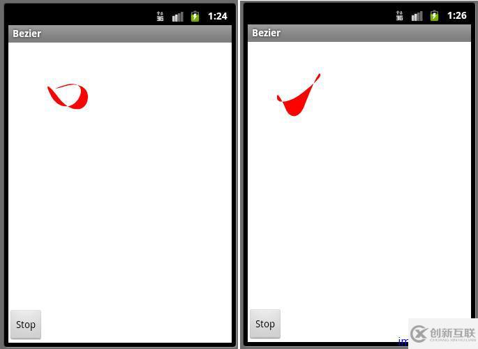 Android開發(fā)中如何使用線程Bezier曲線