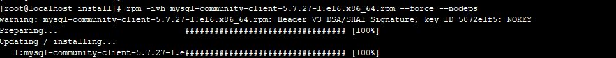 Centos6中怎么通過rmp方式安裝Mysql5.7