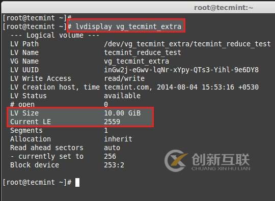 在Linux怎么擴增卷組、邏輯卷以及縮減邏輯卷LVM