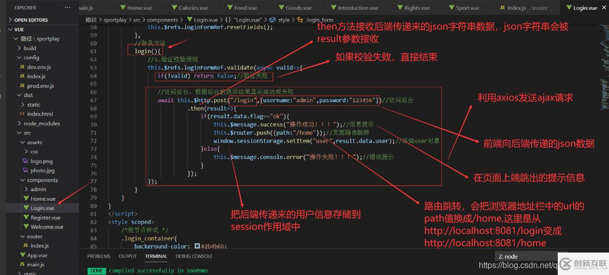 vue.js怎么實(shí)現(xiàn)用戶登錄功能