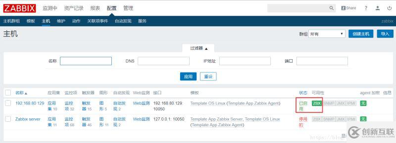 Centos7中Zabbix3.4郵件告警配置的示例分析