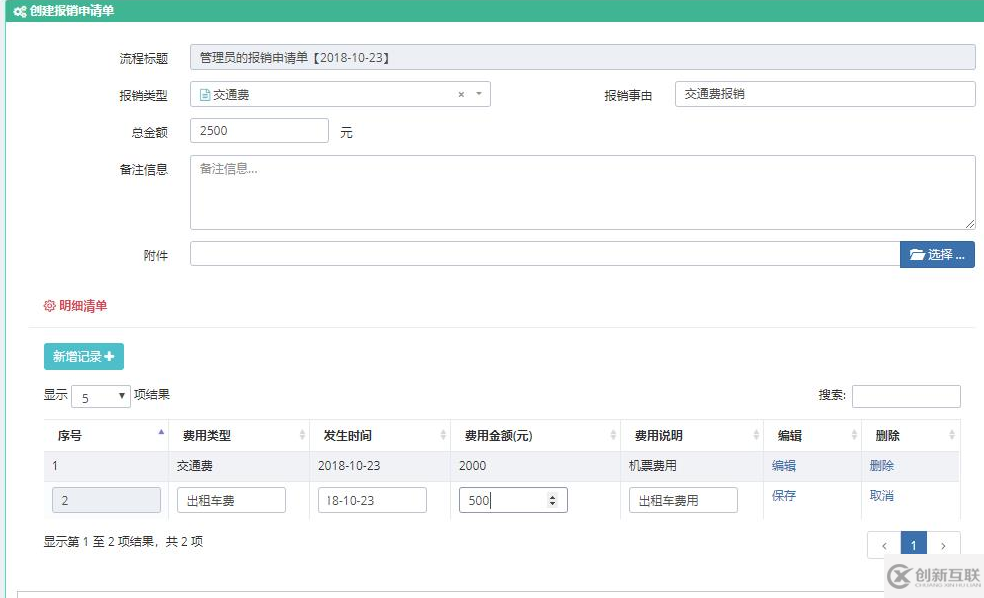 Bootstrap中直接錄入表格行數(shù)據(jù)的方法