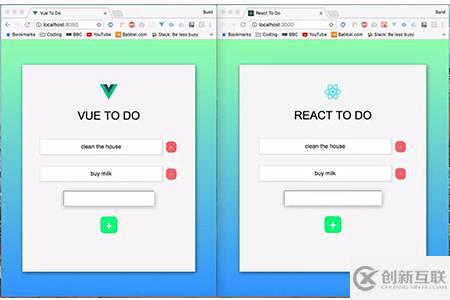 vue與react的區(qū)別是什么