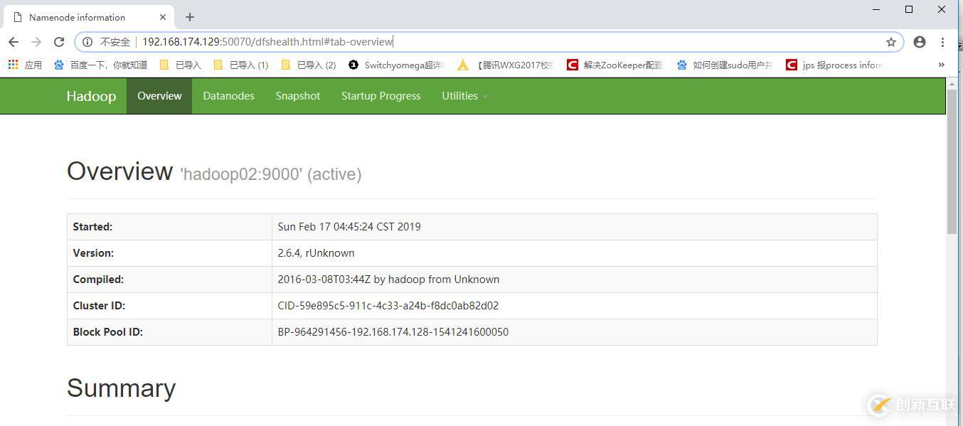 Hadoop2.0分布式集群的平臺(tái)搭建