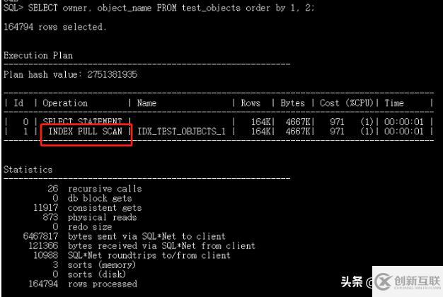 Oracle數(shù)據(jù)庫(kù)中索引的常見(jiàn)執(zhí)行計(jì)劃是什么