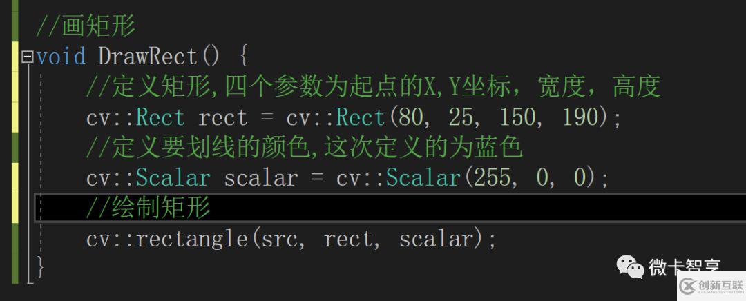 C++ OpenCV如何繪制形狀和文字