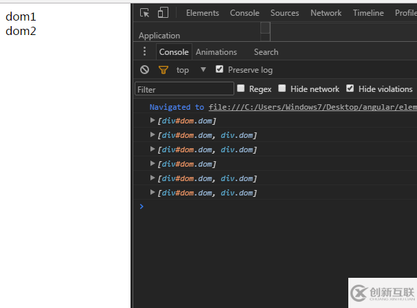 element()函數(shù)如何在angular中使用