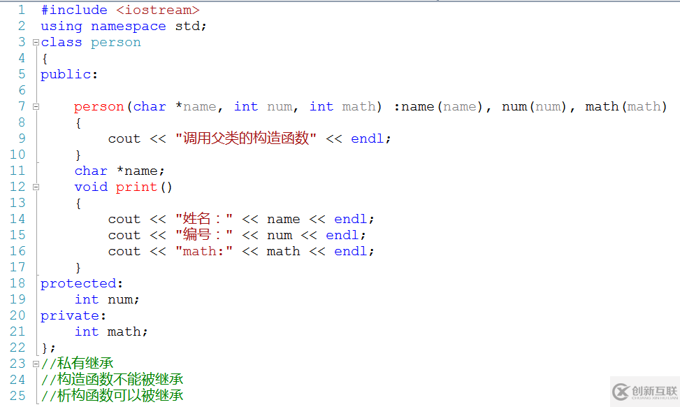 C++中繼承和派生的原理是什么