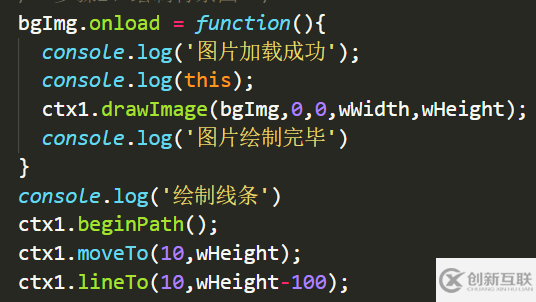 在canvas中使用 drawImage()方法繪制圖片不顯示如何解決