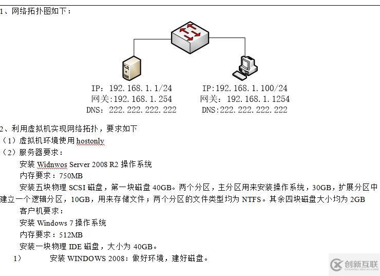 安裝系統(tǒng)、添加磁盤(pán)、添加用戶組、設(shè)置權(quán)限、設(shè)置共享