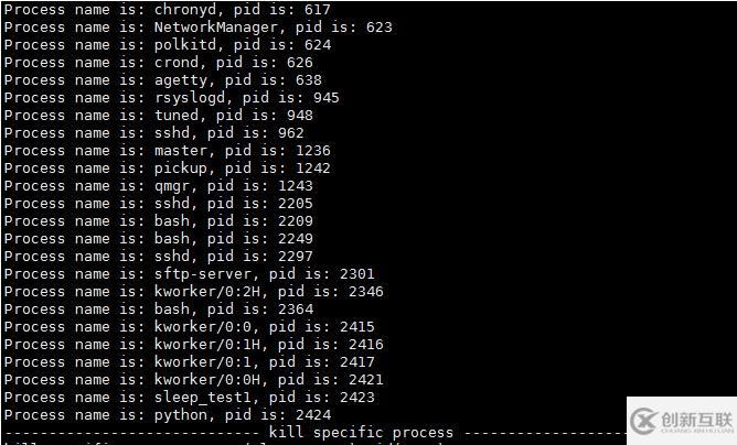 用python查看進程的方法