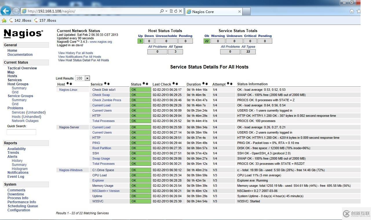 Linux下Nagios的安裝與配置<< 三>>