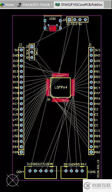 Altium Designer怎么將核心板轉(zhuǎn)為封裝庫