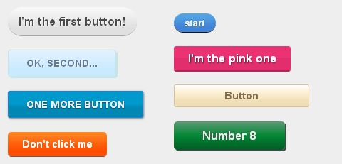 免費的CSS3按鈕是怎樣的