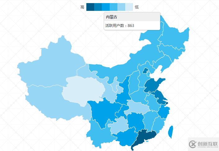 PHP+jQuery如何實(shí)現(xiàn)中國地圖熱點(diǎn)數(shù)據(jù)統(tǒng)計(jì)展示