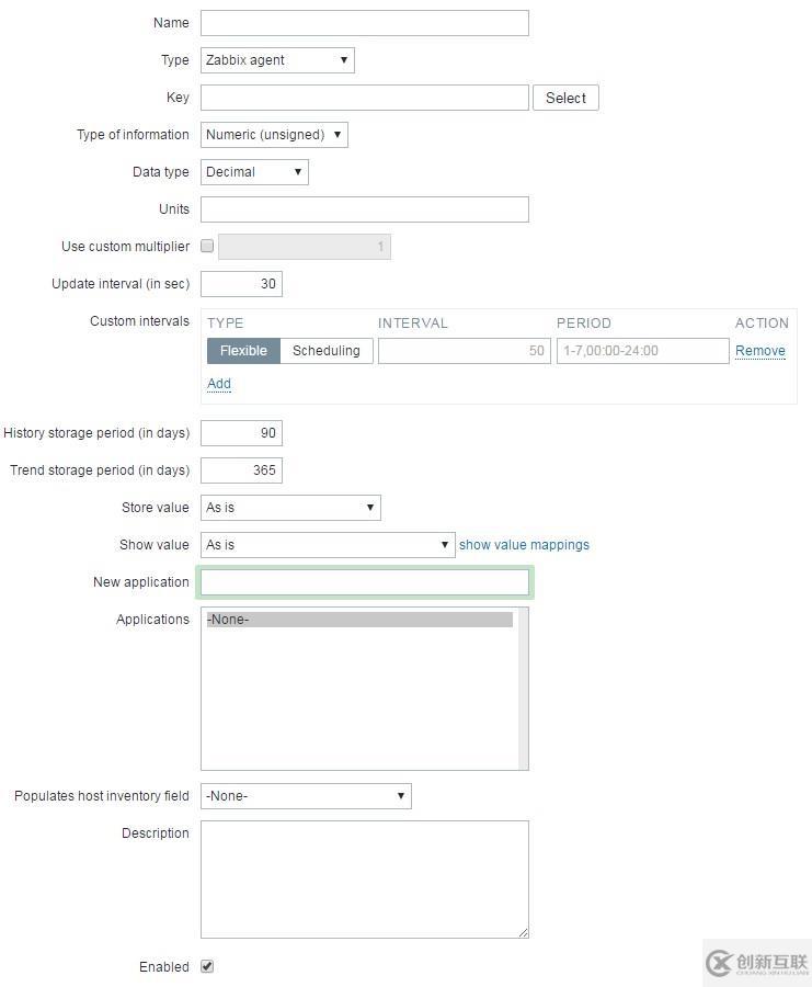 深入淺出Zabbix 3.0 -- 第六章 監(jiān)控項配置與管理