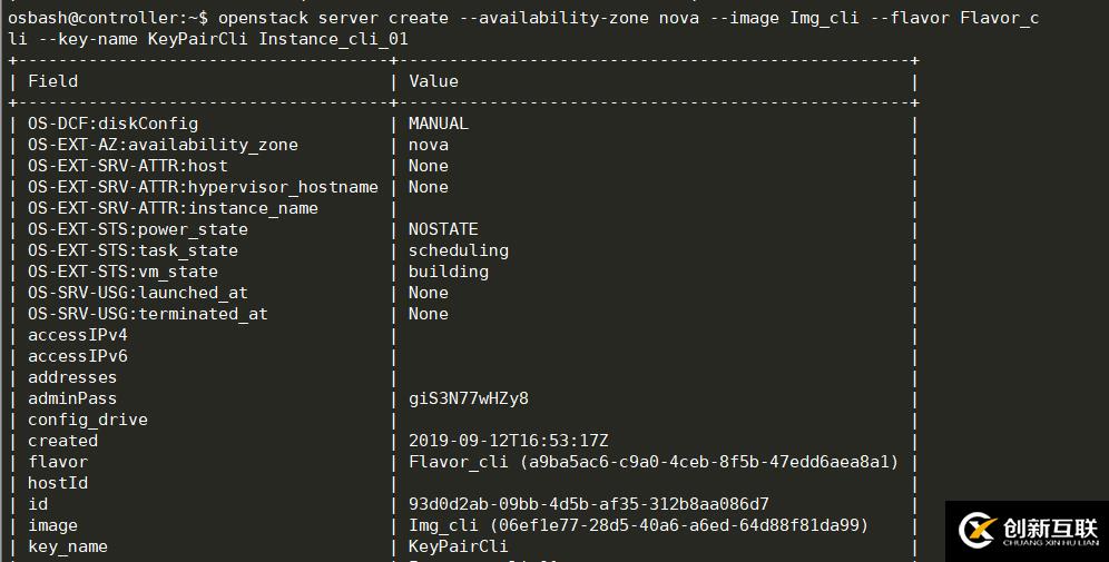 openstack學(xué)習(xí)-計(jì)算管理