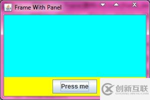 JFrame中如何添加和設置JPanel