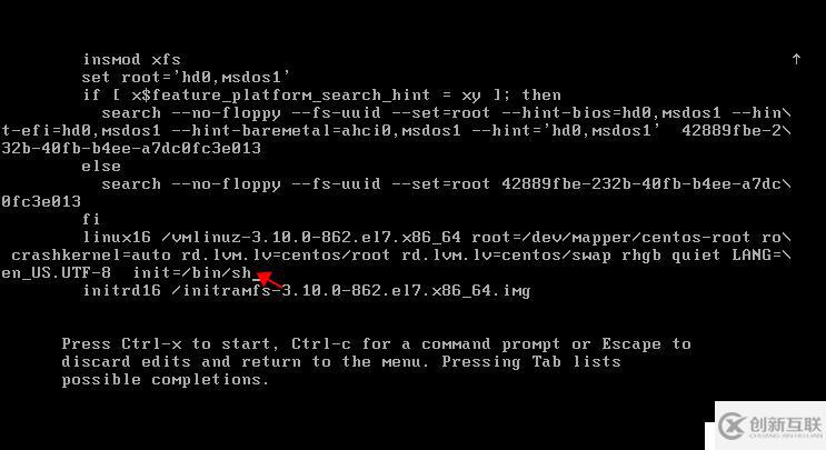 centos7.5忘記root密碼如何實(shí)現(xiàn)單用戶修改密碼