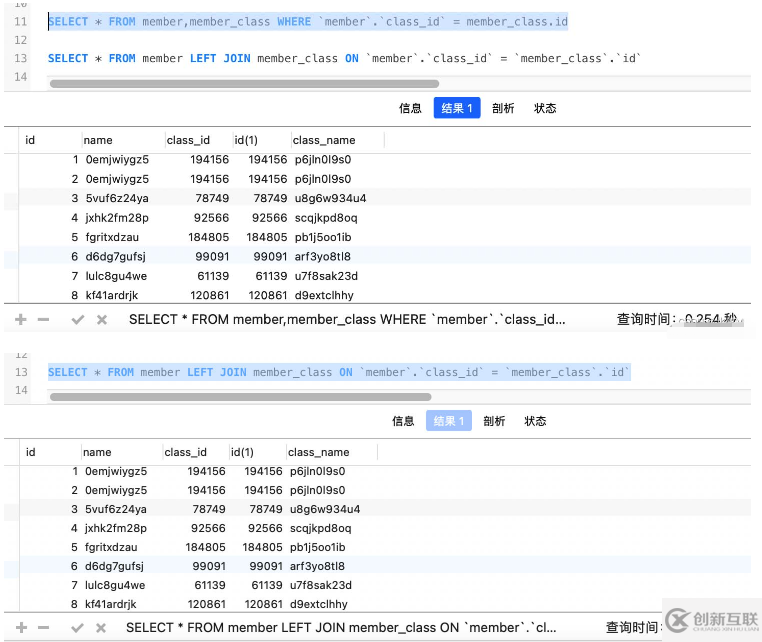 MySQL多表關(guān)聯(lián)on和where速度源碼對比分析