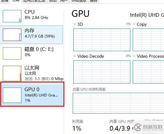 win10 gpu使用率為0如何解決