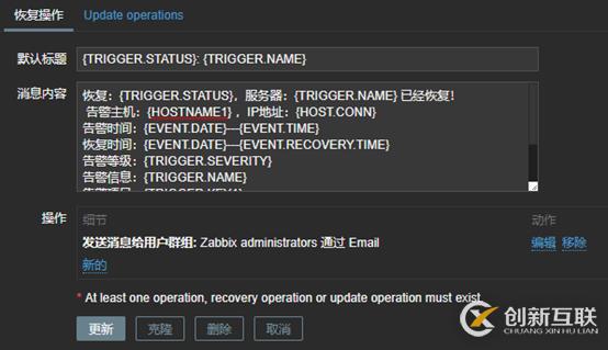 如何配置zabbix實現(xiàn)郵件警告效果？