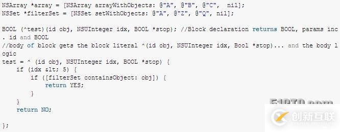 iOS培訓篇——iOS中Block的使用方法