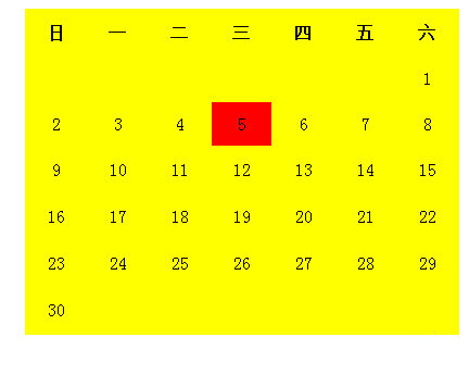 Dreamweaver如何制作簡(jiǎn)單的日歷模板