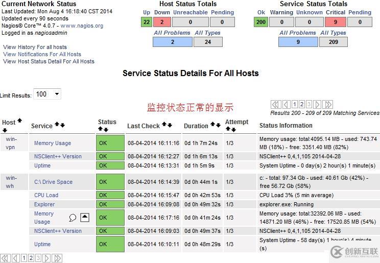 Cacti+Nagios(七)：Nagios監(jiān)控windows（基于check_nt）