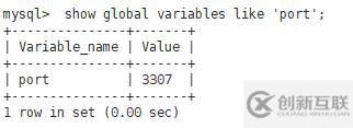 linux如何查詢mysql端口