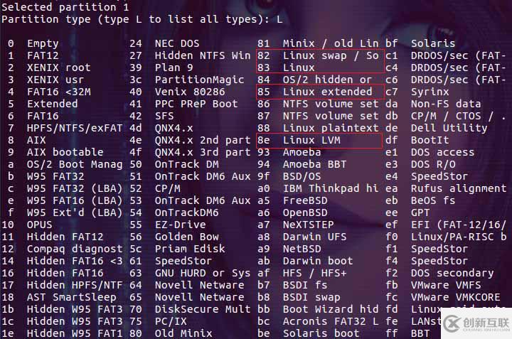 Linux中磁盤和磁盤分區(qū)的示例分析