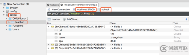 docker使用mongodb的方法