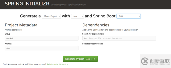 Spring Boot + Mybatis + Spring MVC環(huán)境配置中Spring Boot如何實(shí)現(xiàn)初始化以及依賴添加