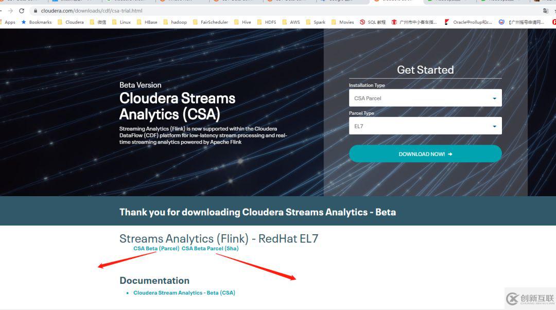 如何獲得Cloudera的Flink Parcel包