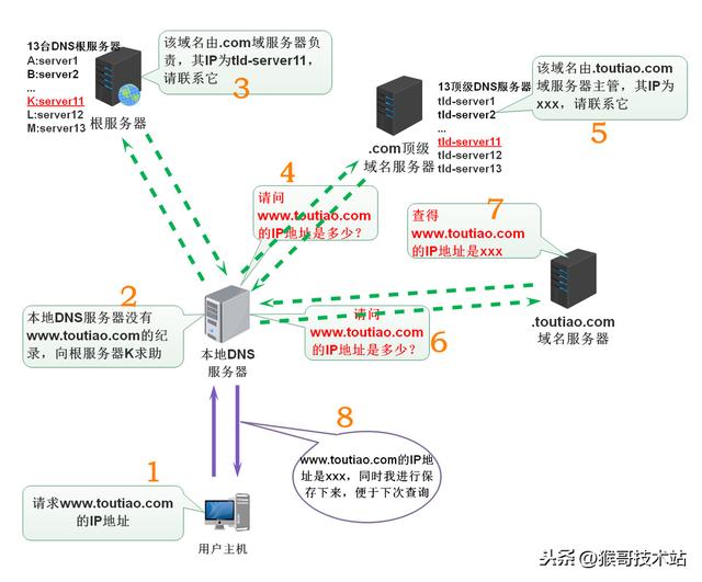 一文看懂：網址，URL，域名，IP地址，DNS，域名解析