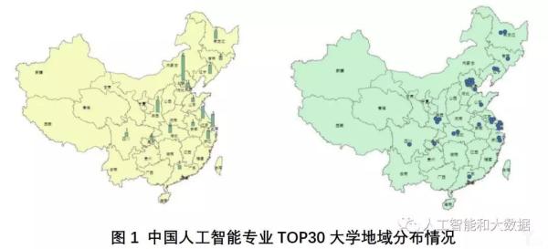 中國高校人工智能專業(yè)大排名：清華、浙大、上海交大位列前三